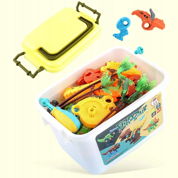 BuildiBox - Zestaw konstrukcyjny dinozaury