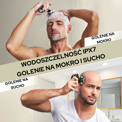 Gol się bez podrażnień, czerwonej skóry i wrastających włosków - Golarka do głowy, twarzy i ciała