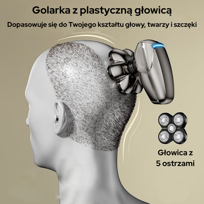 Gol się bez podrażnień, czerwonej skóry i wrastających włosków - Golarka do głowy, twarzy i ciała