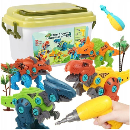 BuildiBox - Zestaw konstrukcyjny dinozaury