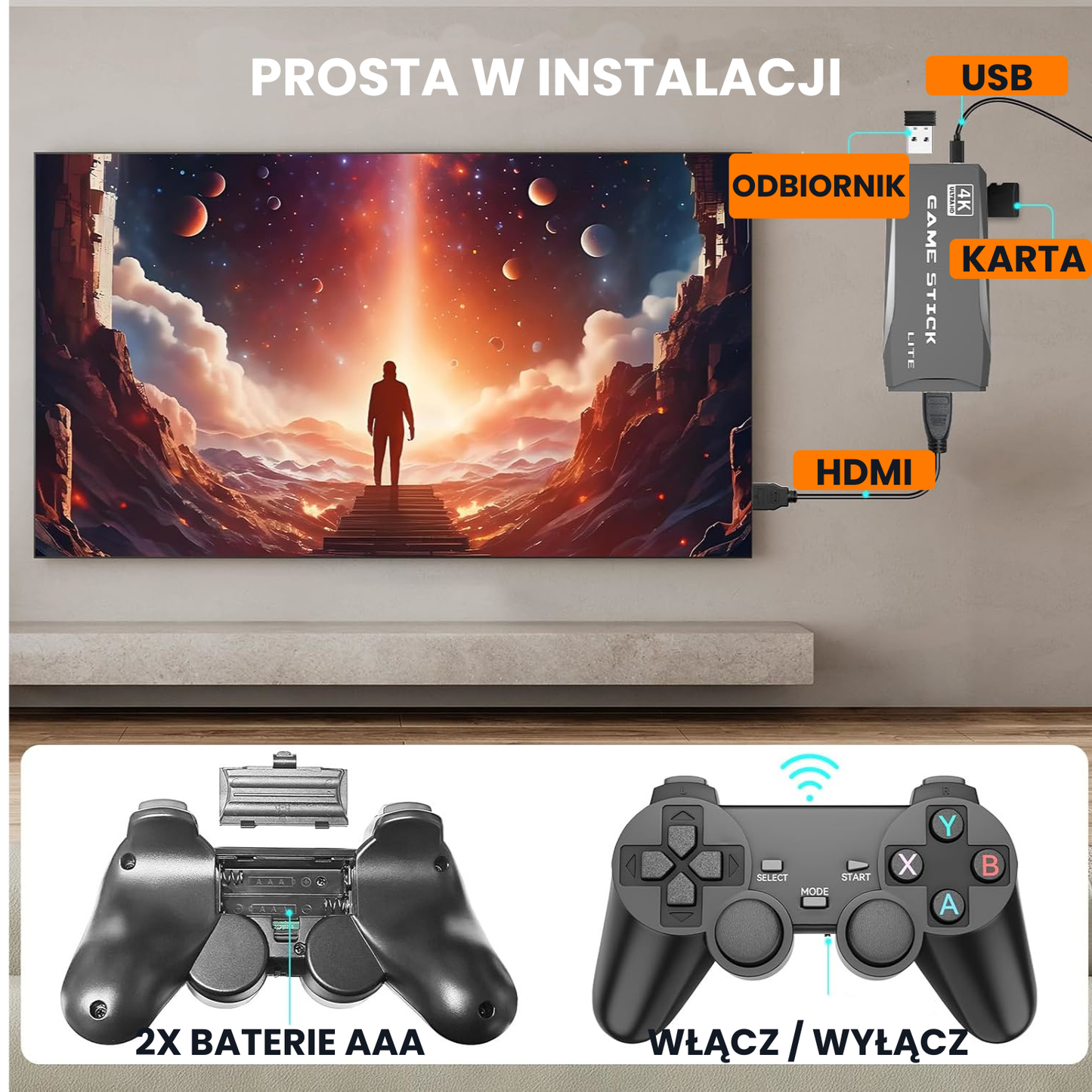 RetroPlay 20K™ – Konsola, która cofnie Cię w czasie