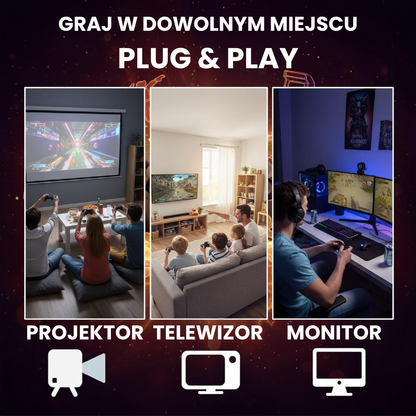 RetroPlay 20K™ – Konsola, która cofnie Cię w czasie